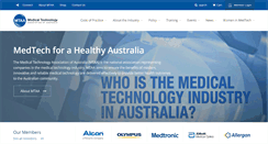 Desktop Screenshot of mtaa.org.au