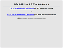 Tablet Screenshot of mtaa.net